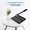 ISDIR Paper Cutter Guillotine, 12 Inch Paper Cutting Board, 12 Sheets Capacity, Heavy Duty Metal Base, Dual Paper Guide Bars, Professional Paper Cutter and Trimmer for Home, Office